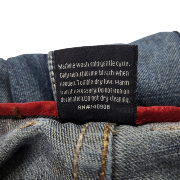 Switch Remarkable Men's Premium Denim Blue Jeans Size 40X32 100% Cotton - Picture 11 of 15